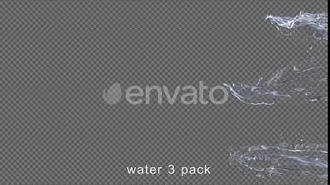Water 3 Pack 4K | Motion Graphics - Envato elements