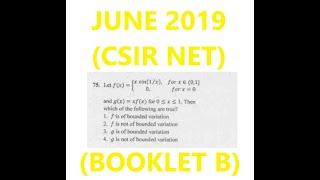 CONCEPT BASED SERIES(PART-5) BOUNDED VARIATION OF SPECIAL TYPE OF FUNCTION