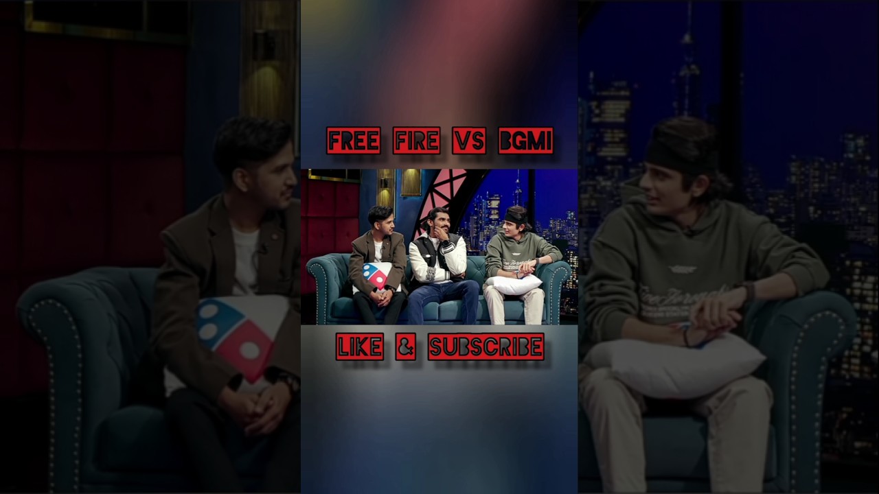 Free Fire VS BGMI Ajju Bhai VS Shreeman Legend 