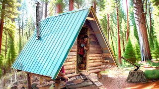 Teen Builds Amazing Log Cabin in The Remote Woods -START TO FINISH by Tribe of David 38,235 views 2 weeks ago 23 minutes