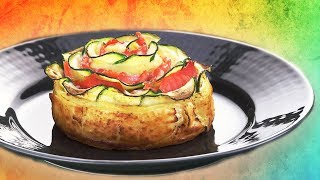 Розочки Из Теста С Лососем И Цуккини: Самое Вкусное Украшение Стола Розочки Из Теста С Лососем И Цуккини: Самое Вкусное Украшение Стола