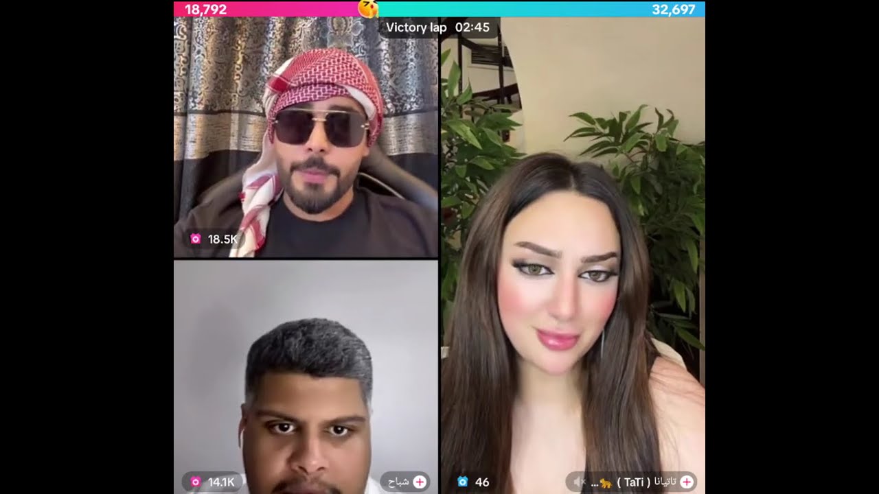 محمود المكسيكي ضحك فول مع شباح و تاتيانا و رشا و رباعي مع حنوش و شمري