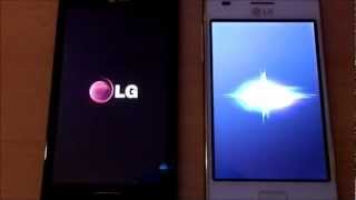 LG Optimus L5 vs L7 starting up and shutdown screenshot 2