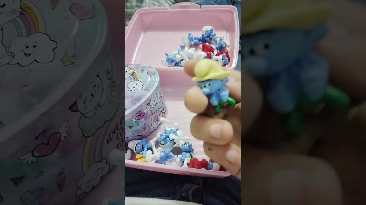 My collect ștrumfisssss 2 pot să fac și trei ca să vă arăt și pe ștrumfița când o să o am