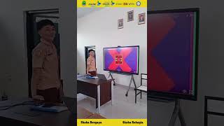 Penggunaan Smart Board Merah Putih - SMAN 1 Karang Bahagia #sman1karangbahagia #sma #smartboard
