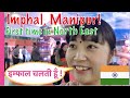 Japanese girl in Imphal! the Tourism event, organized by government of India in Imphal, Manipur!