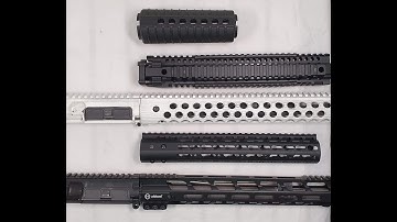 M-Lok vs Keymod Handguards