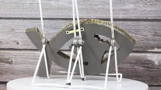 Whoever Believes In Him Shall Have Eternal Life Jesus Fish Ichthys Wall Decor