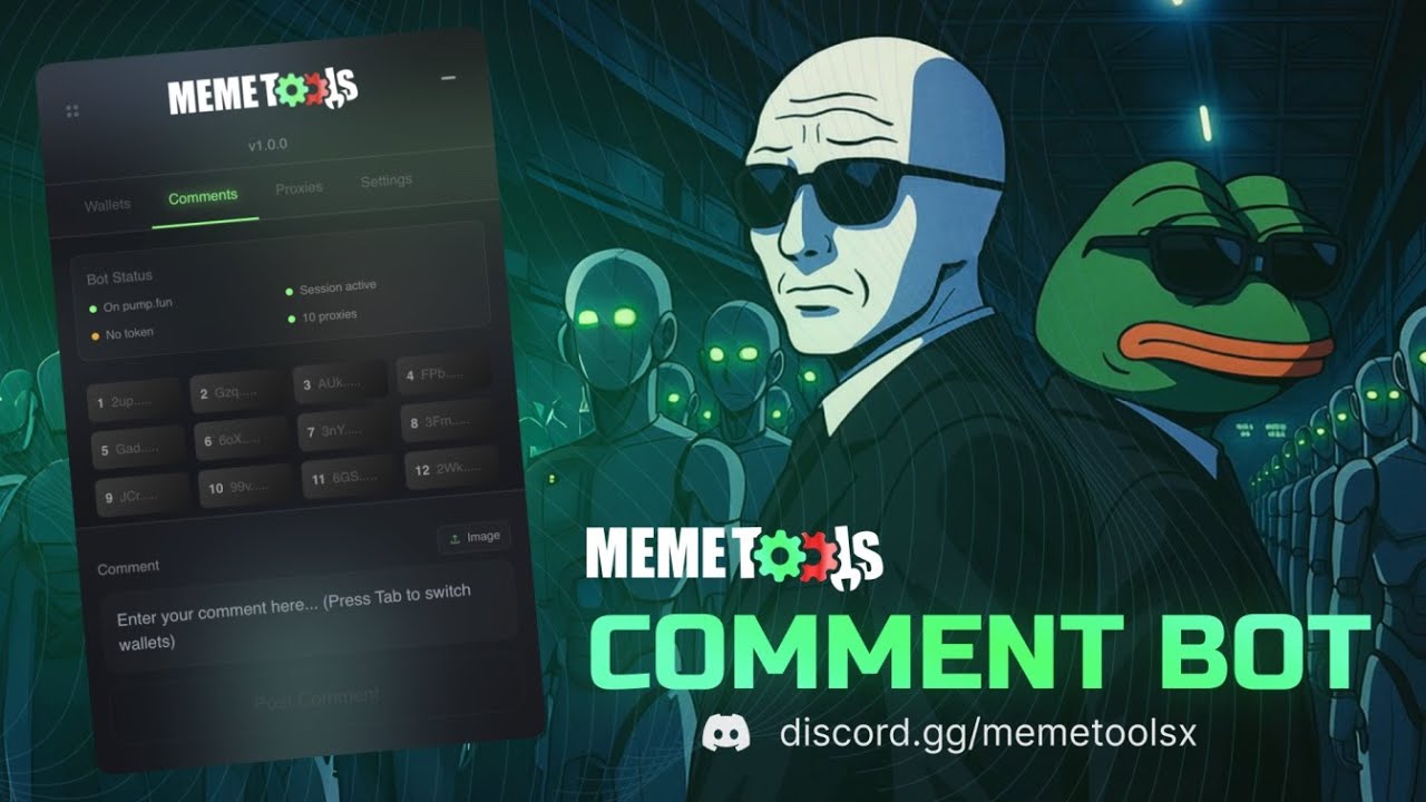 Bot Commenter Rigs MemeTools Comment Bot Extension – Automate PumpFun & LetsBonk Comments ...