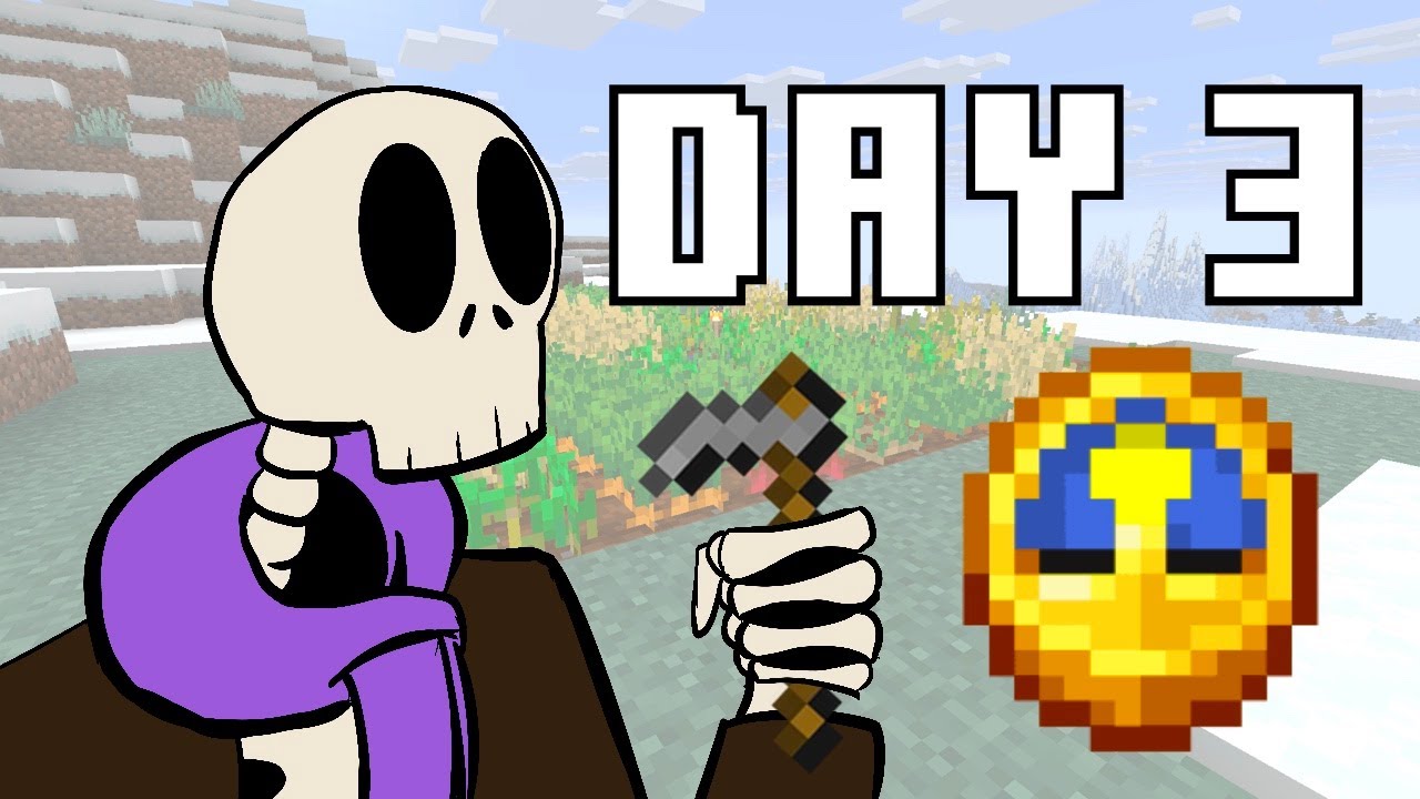 Day 3: I NEED FOOD - Minecraft 1 Day at a Time