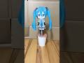 水やりしてたら初音ミク生えてきた
