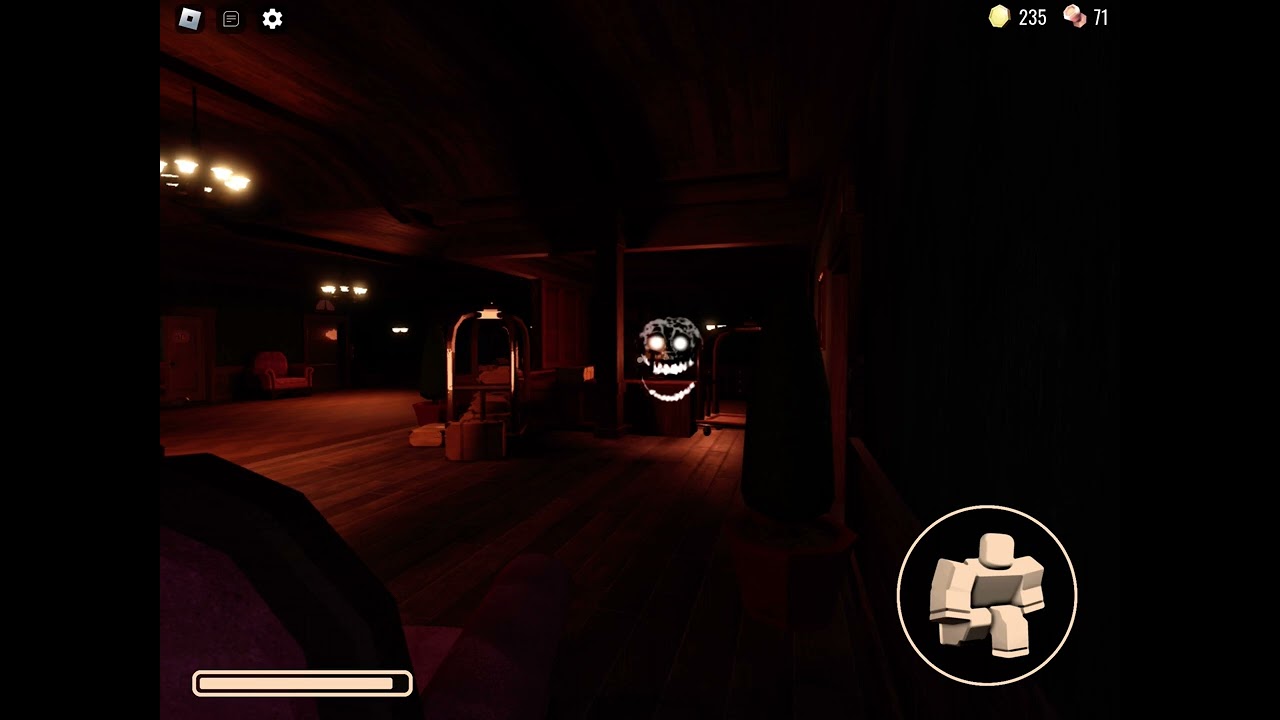 NIGHTMARE RUSH JUMPSCARE - DOORS Super Hard Mode 