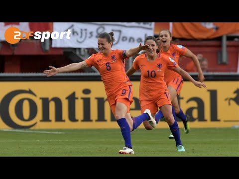Niederlande - Dänemark 4:2 (2:2) | Finale Frauen-EM 2017 - ZDF