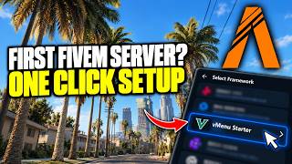 How To Make a FiveM Server Automatically in one click! vMenu Starter