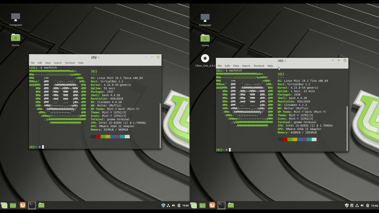 Linux Mint 19.1 Cinnamon vs Linux Mint 19.2 Cinnamon - YouTube