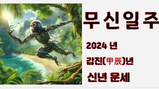 무신일주, 2024년 갑진년 신년운세 사주분석