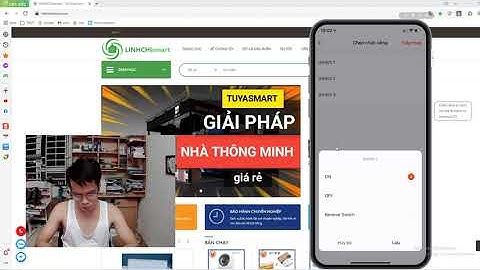Hướng dẫn cấu hình ngữ cảnh tự động bật tắt thiết bị trên app tuya smart smartlife