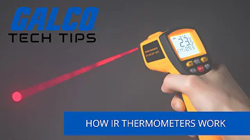 This video helps you understand the working of an infared thermometer.