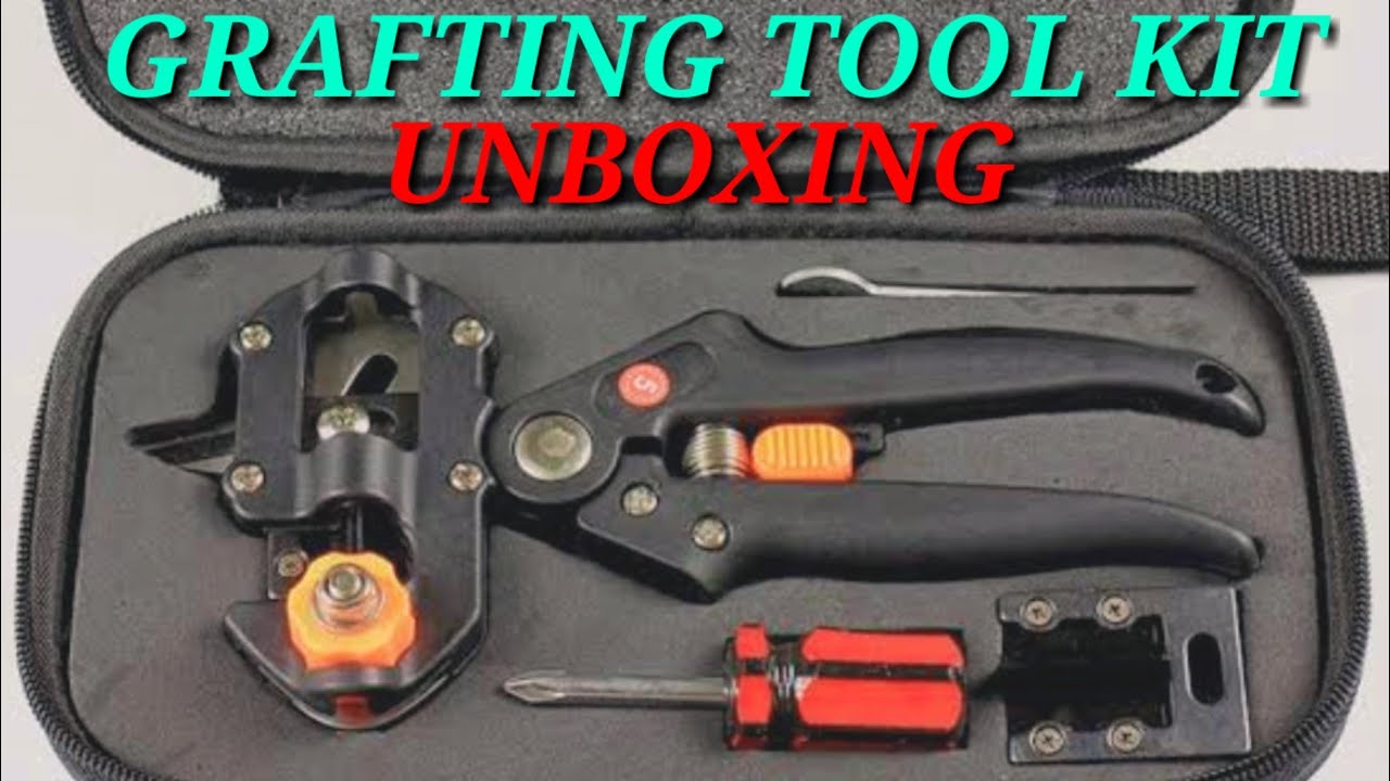 UNBOXING AND REVIEW OF GRAFTING TOOL KIT @Gardeningandfarming