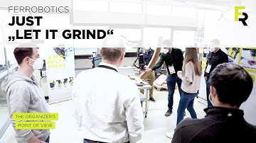 Event 2022 - Wood sanding with Cobot and FerRobotics ACF-K + Dynabrade Power Tools