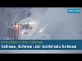 Schneemassen: Flockdown in den Südalpen (6.12.2020)