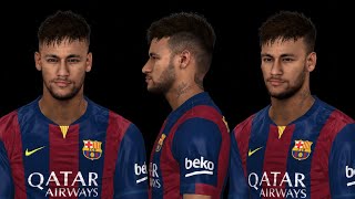 Neyamr Jr 2014 - 2015 Face Pes 2017 | Realistic hair and face 
