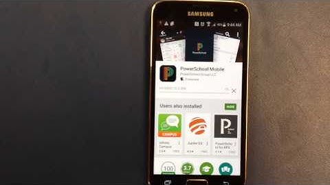 How to add the PowerSchool app to you android phone - Spanish