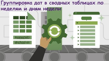 Группировка дат в сводной таблице по неделям и дням