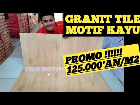 UNBOXING GRANIT  LANTAI MOTIF  KAYU  UKURAN 60 60 