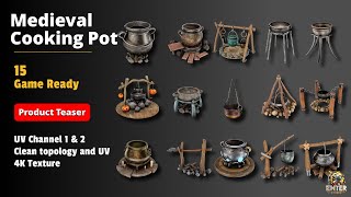 15 Medieval Cooking Pot Game Ready – Epic Adventures Begin! screenshot 4
