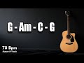 Linger (G Major) Romantic Acoustic Guitar Backing Track 148