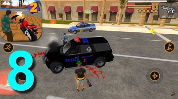 Vegas Crime Simulator 2 Walkthrough Part 8 / Android Gameplay HD