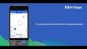 Offset Stakeout Operation on Hi Survey Road