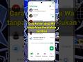 Begini cara keluar grup WhatsApp agar tidak bisa dimasukan lagi #jendela98 #smartphone #whatsapp