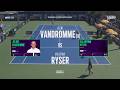 (8) Jeline Vandromme (BEL) 18y vs (Q) Valentina Ryser (SUI) - Game, Set, Match