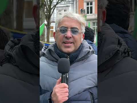 تجمع ایرانیان مقیم هامبورگ در ۷ فوریه مقابل شبکه تلویزیونی  آلمان7  2025
