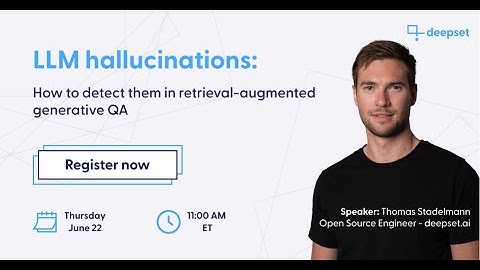 LLM Hallucinations in RAG QA - Thomas Stadelmann, deepset.ai