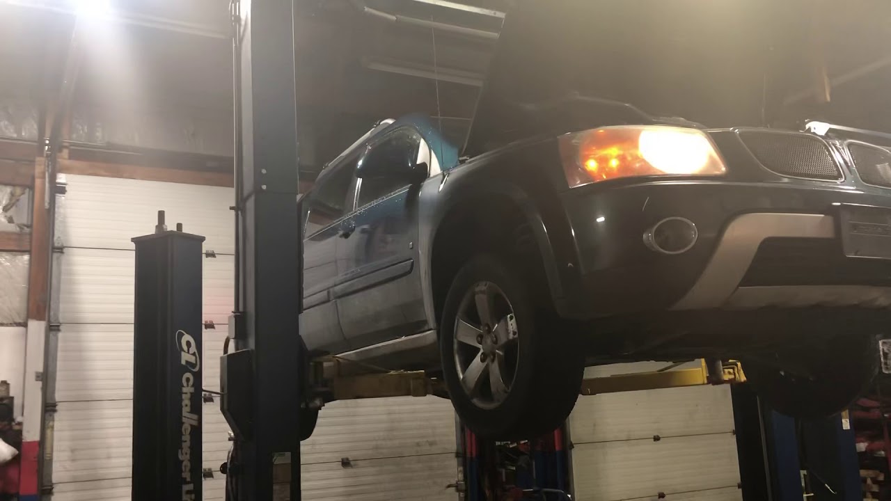 Pontiac Torrent transmission fluid fill and major engineering flaw