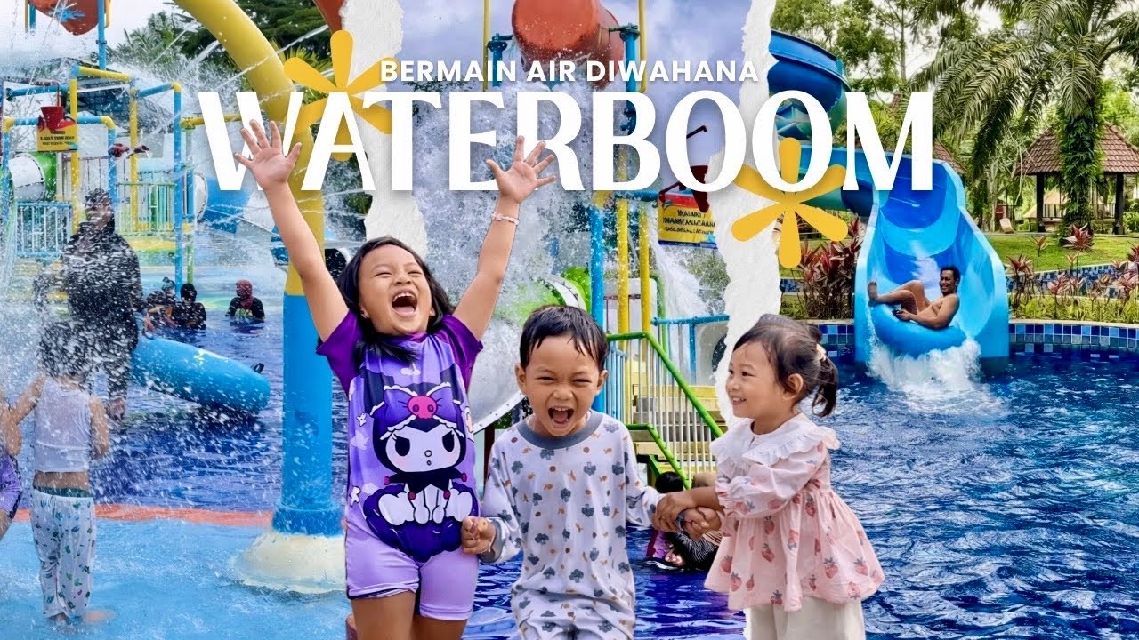 AYASHA BERENANG DI WATERBOOM SERU BANGET! Liburan Keluarga Penuh Tawa