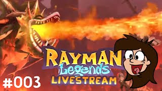 Livestream - Rayman Legends - let's set the world on fire! boss-time! xD #003
