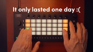 Day one, and last? Ableton Move