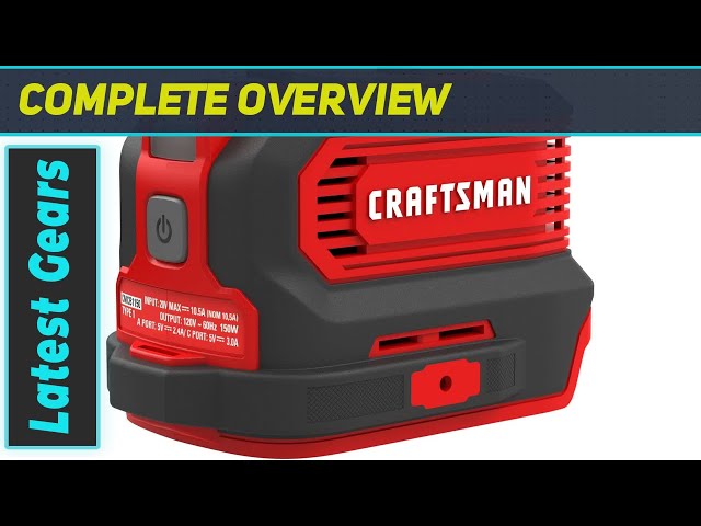 Craftsman V20 150W Power Inverter: Tiny But Mighty - YouTube