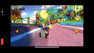 Angry Birds Go All Sub Zero Racers In A Speedway Race screenshot 4