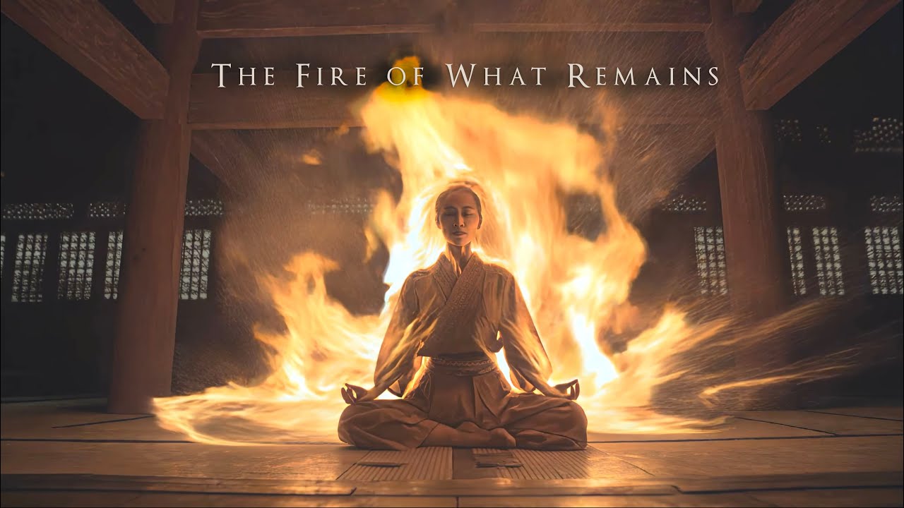 The Fire of What Remains - Meditative Transmission with gentle music