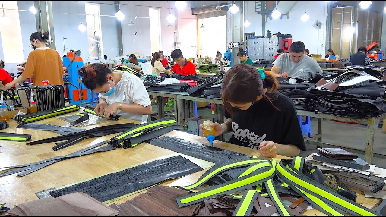 Король труда! Вьетнамская кожевенная фабрика