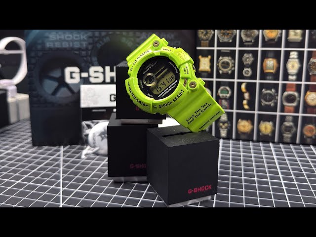 【romeomustdie】 フロッグマンGW-200GM-9JF G-Shock Frogman GW-200F-3JR aka “Kermit” - YouTube