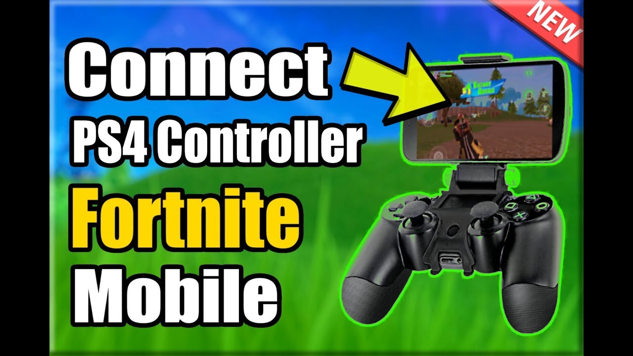 2 Ways To Connect Ps4 Controller To Fortnite Mobile 100 Not Cheating Android Phone - 