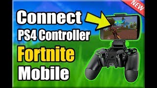 I played Fortnite Mobile with an XBOX CONTROLLER! (actually works) 