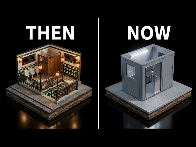 Public toilets used to be beautiful. But there was a reason.