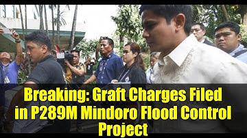 Breaking: Graft Charges Filed in P289M Mindoro Flood Control Project | Zaldy Co & Others